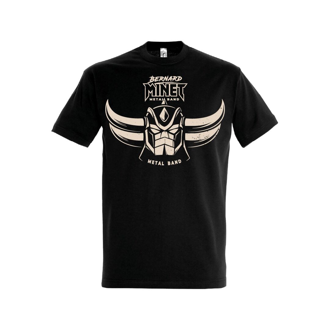 T-shirt Bernard Minet Metal Band
